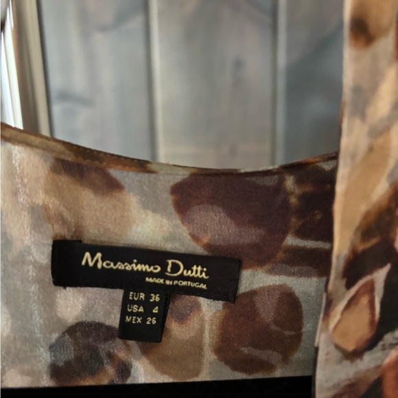 Massimo Dutti Multicolor Patterned Dress - Picture 2 of 4